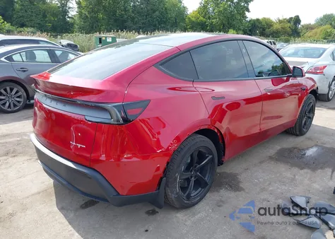 2026 Tesla Model Y Long Range Dual Motor All-Wheel Drive/Long Range Launch Series from USA, damaged, VIN 7SAYGDEE6TF360599